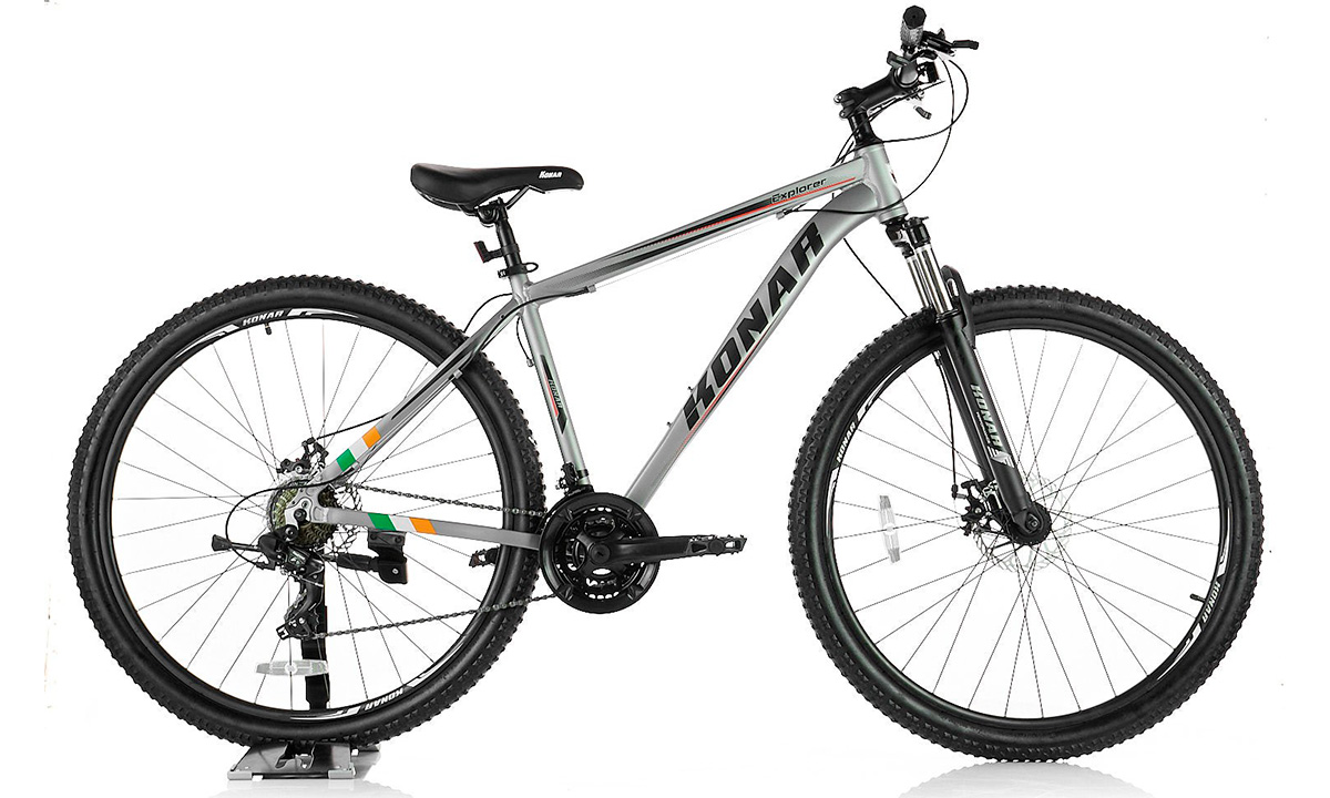Велосипед KONAR KA Explorer 29" размер L рама 19 2021 Серо-черный